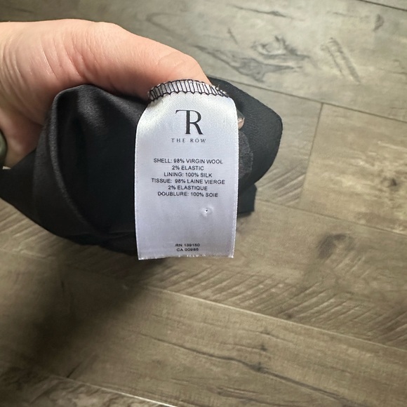 The Row Virgin Wool Pencil Skirt Black 6 NWOT - Picture 6 of 7